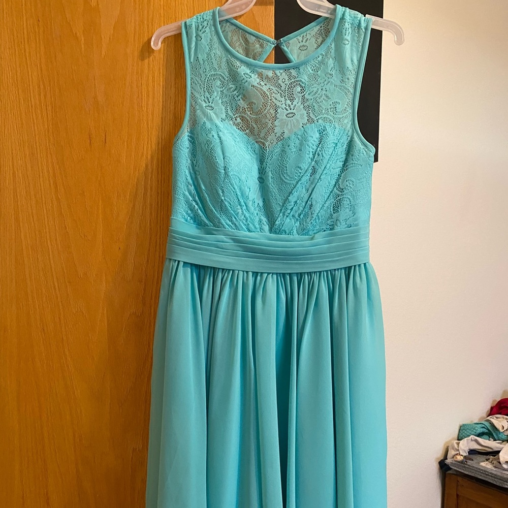 Teal Bridesmaid Dress